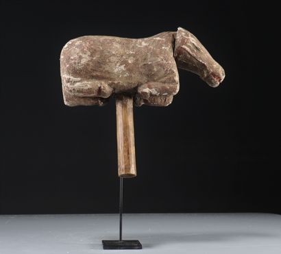 Asian polychrome carved wooden puppet
Weight:...