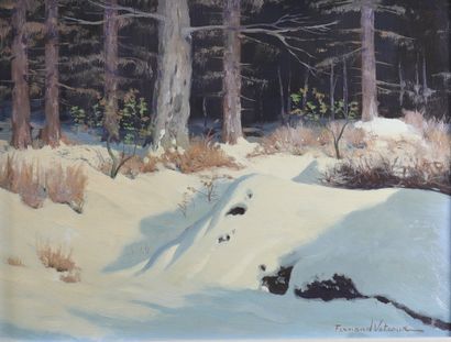 Fernand VETCOUR (1908-2001) Oil 