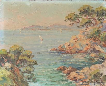 Huile sur panneau 
