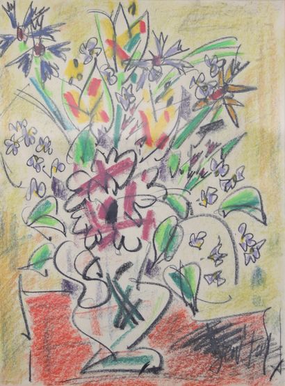 GEN PAUL (1895-1975) crayon 