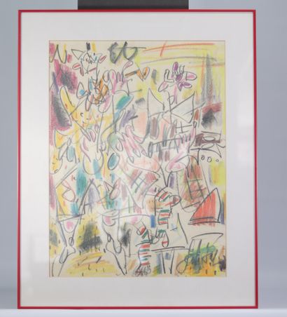 GEN PAUL (1895-1975) crayolor 