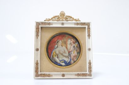 Miniature painting on 17th/18th century vellum
Weight:...