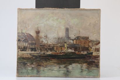 Maurice LÉVIS (1860-1940) Huile sur toile...