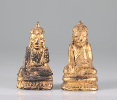 Pair of small Burmese Buddhas
Weight: 125...
