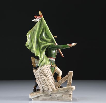 Saxon porcelain group depicting Napoleon
Weight:...