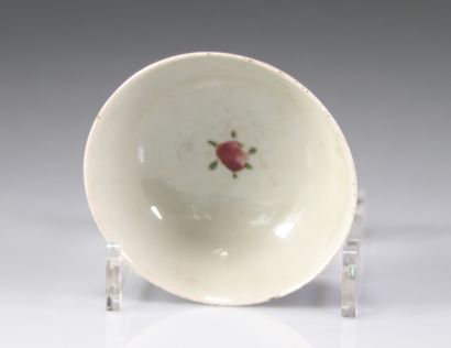 Chinese porcelain bowl and saucer mark under...