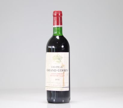 Château Grand Corbin (Saint-Emilion) 1978
Poids:...