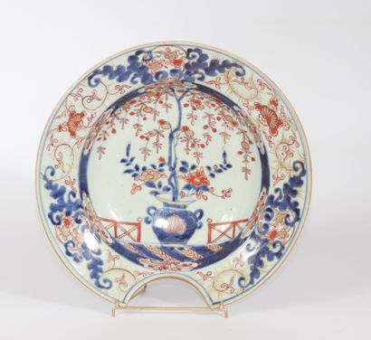 China shaving dish in porcelain Japanese...