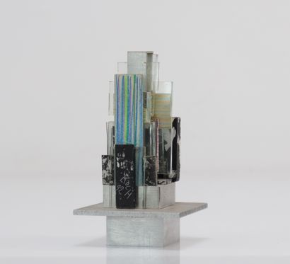 Sculpture de Gérard Koch(1926-2014). Métal,...