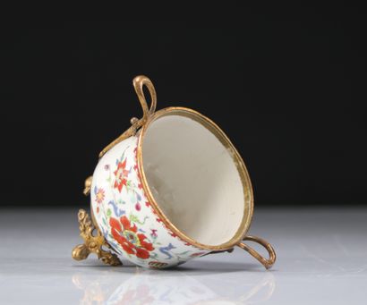 Compagnie des Indes porcelain mounted on...
