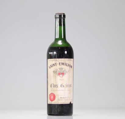 Clos Crinot (Saint-Emilion) 1959
Poids: 1.34...