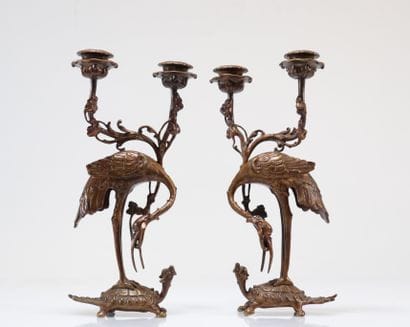 Paire de bougeoirs japonais
Poids: 2.39 kg
Dimensions:...