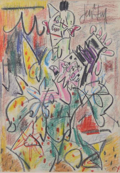 GEN PAUL (1895-1975) crayolor 