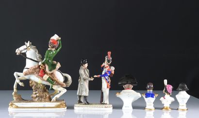Lot of Saxon porcelain 