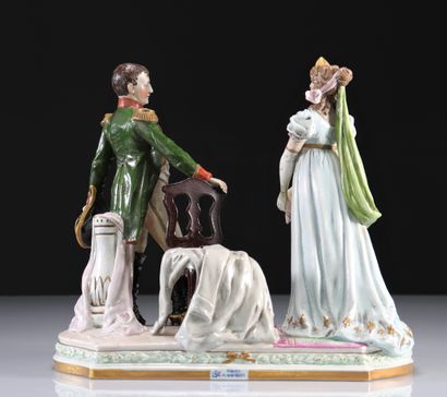 Saxon porcelain group depicting Napoleon
Weight:...