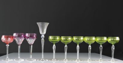 Val Saint Lambert lot of various objects
Weight:...