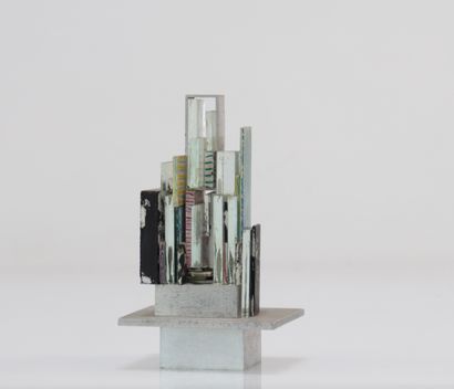 Sculpture de Gérard Koch(1926-2014). Métal,...