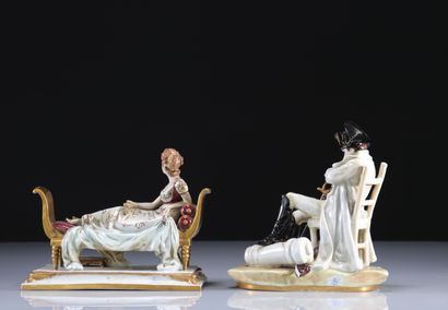 Porcelain from Saxony Napoleon and Josephine
Weight:...