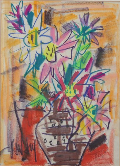 GEN PAUL (1895-1975) crayon 
