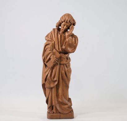 Sculpture en bois travail probablement Luxembourgeois
Poids:...