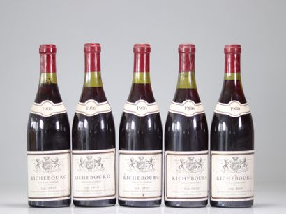 Lot de 5 Richebourg (Jean Gros) 1980
Poids:...