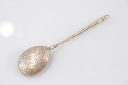 Silver spoon with Russian hallmarks
Weight:...