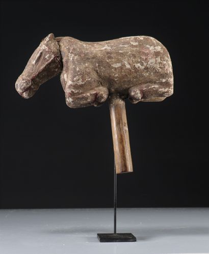Asian polychrome carved wooden puppet
Weight:...