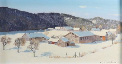 Fernand VETCOUR (1908-2001) Oil 