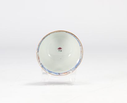 Chinese porcelain bowl and plate with phoenix...