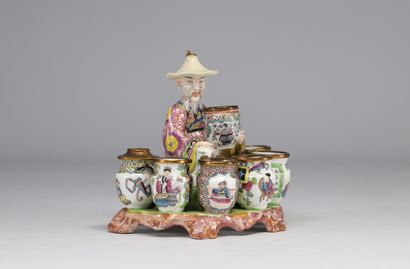 Porcelaine de style chinoise Mandarin Sanson...