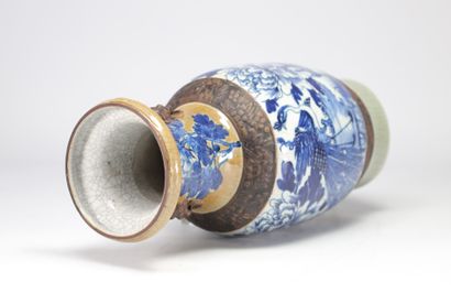 China - Blue and white Nanking porcelain...