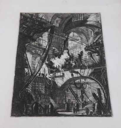 Etching by Piranesi, Piranesi Giovanni Battista...