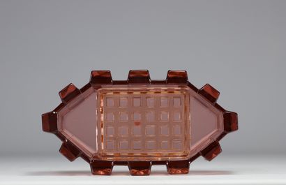 Scailmont plate warmer, amethyst, Art Deco...