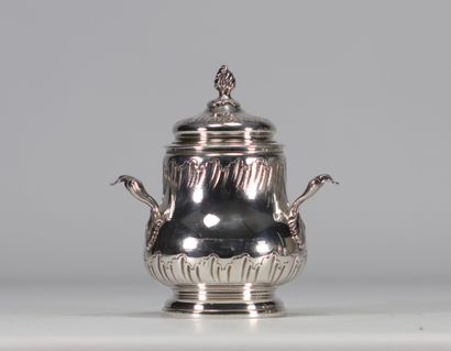 Louis XV-style silver-plated 