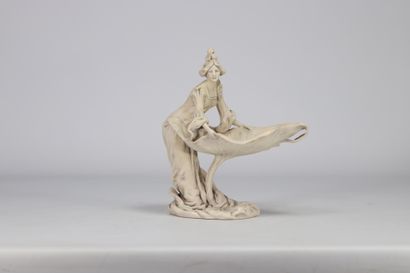 Coupe de table en porcelaine de Royal Dux...