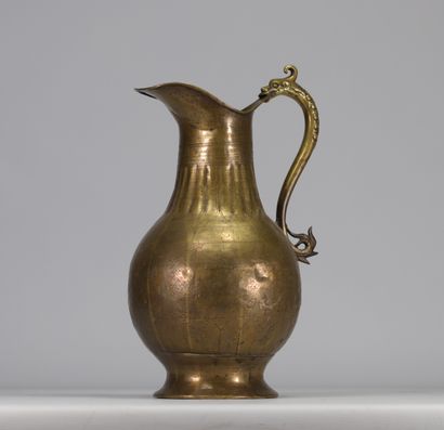 Bronze jug with dragon design, China, 18th...