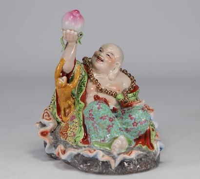 China, 20th century polychrome porcelain...