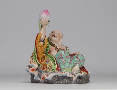 China, 20th century polychrome porcelain...