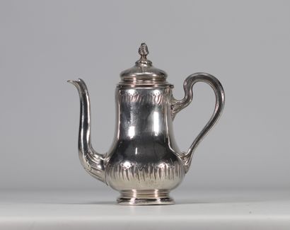 Louis XV-style silver-plated 