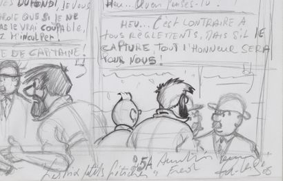 Comic strip in pencil and China ink.
Weight:...