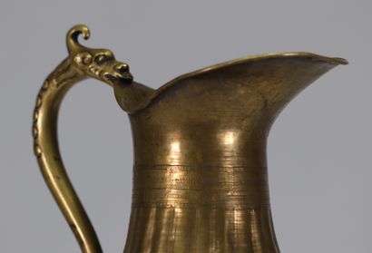 Bronze jug with dragon design, China, 18th...