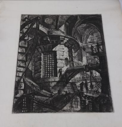 Etching by Piranesi, Piranesi Giovanni Battista...