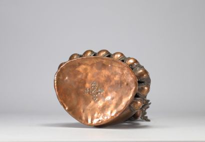 Bodhisattva statue in bronze and brass.
Weight:...