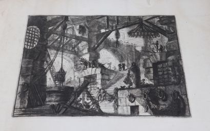 Etching by Piranesi, Piranesi Giovanni Battista...