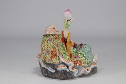 China, 20th century polychrome porcelain...