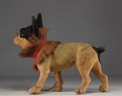 Jouet Bouledogue français en papier mâché...