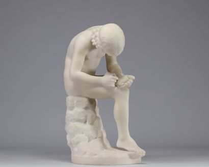 Sculpture en marbre 