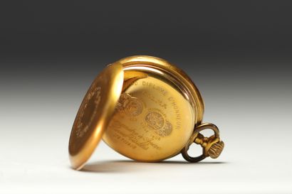 Talma - Montre gousset en or 18k pour un...