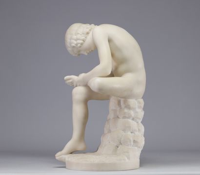 Sculpture en marbre 