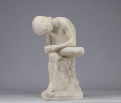 Sculpture en marbre 